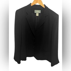 Lauren Ralph Lauren Elegant Black Blazer for Women Size 14
